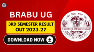 BRABU UG 3rd Semester Result 2023-27